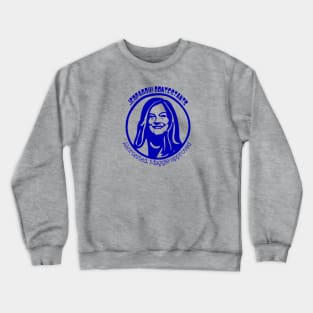 Maggie approved blue Crewneck Sweatshirt